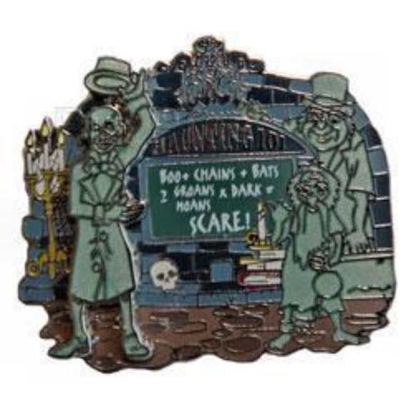 Disney Jewelry - Disney Pin 61881 WDW PTU Trading University Haunted Mansion Haunting 101 LE
